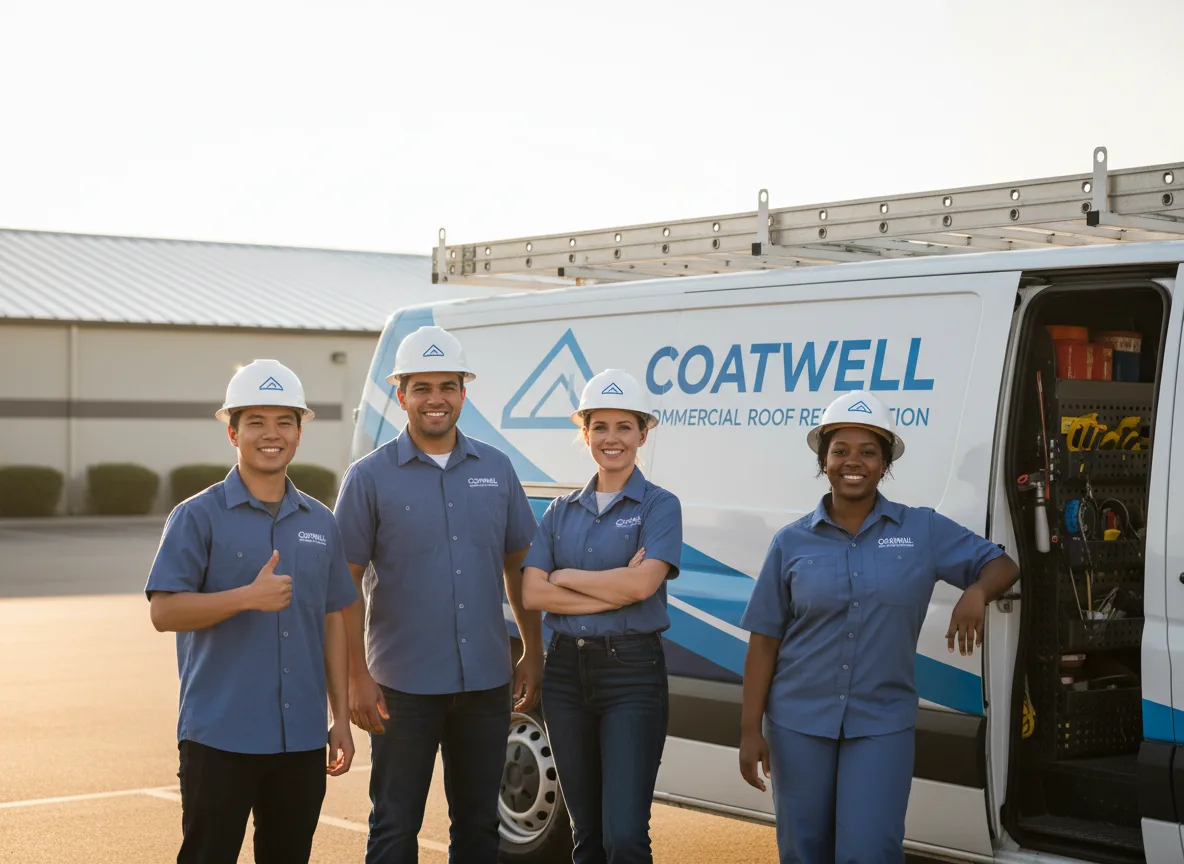 Commercial roof coating company in Washington
